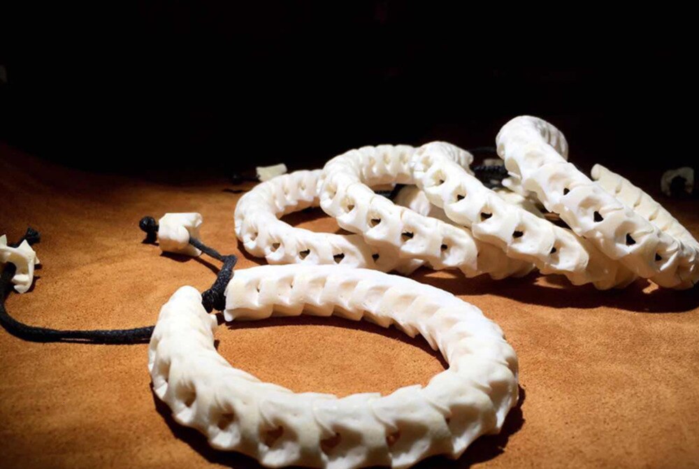 Clássico natural snake bone bangles corda cadeias pulseiras encantos feminino masculino pulseira jóias acessórios presentes para festa de casamento