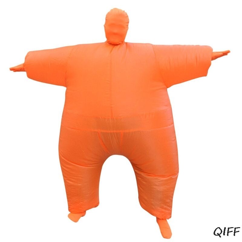 Inflatable Full Body Jumpsuit Cosplay Costume Adults Christmas Blowup Outfits: O