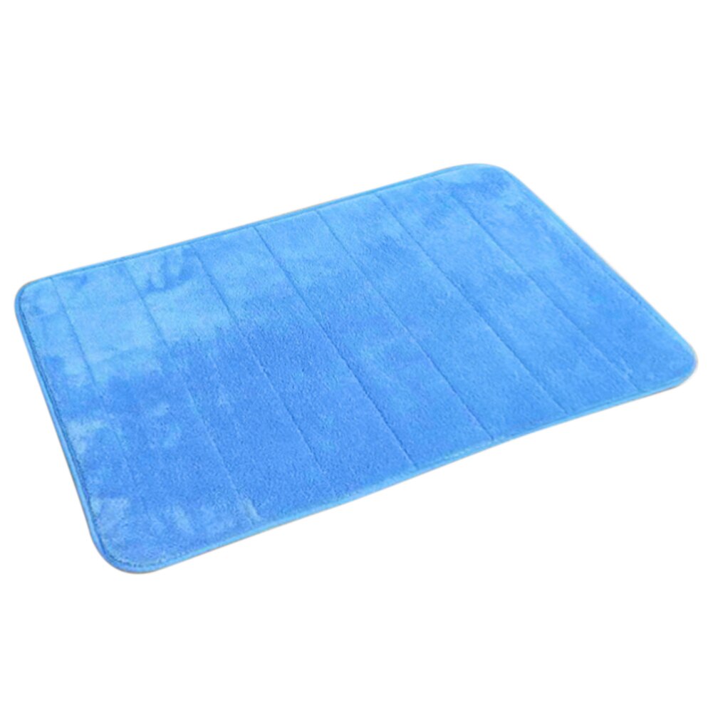 Tapis de bain en mousse à mémoire | Tapis de sol épais, doux et fort, absorbant et antidérapant, pour salle de bains, JAN88: Bourgogne