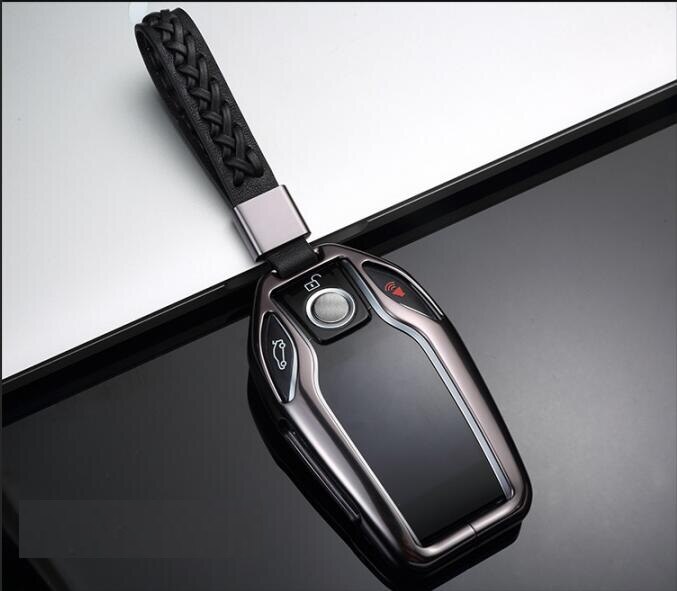 Aluminium Auto LED Display Key Cover Case voor BMW 5 7 serie G11 G12 G30 G31 G32 i8 I12 i15 G01 X3 G02 X4 G05 X5 G07 X7: 05