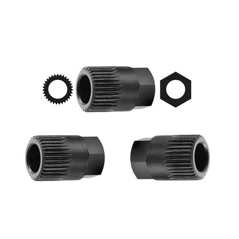 33 Spline Generator Pulley Removal Tool Alternator Clutch Free Wheel Pulley Removal Tool for GOLF