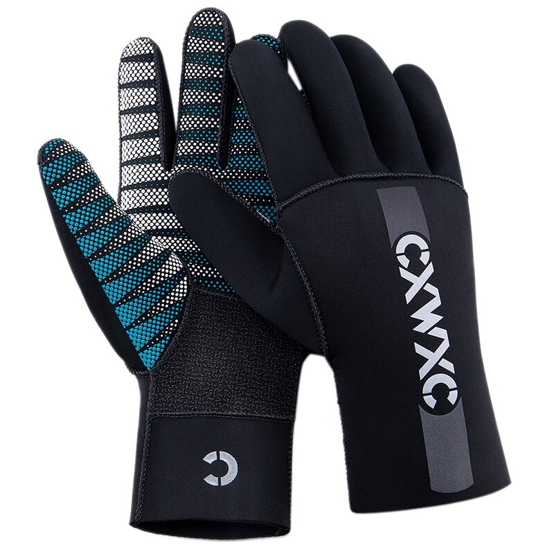 CXWXC Neoprene Diving Gloves - 3mm Thermal Winter Mittens for Snorkeling, Scuba, Surfing, Kayak