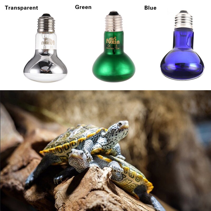 Reptile Heating Lamb Amphibian Bird Snake Lamb Red Light Night Warm Heating Insulation Lamp for Lizards Turtles Animal Lighting