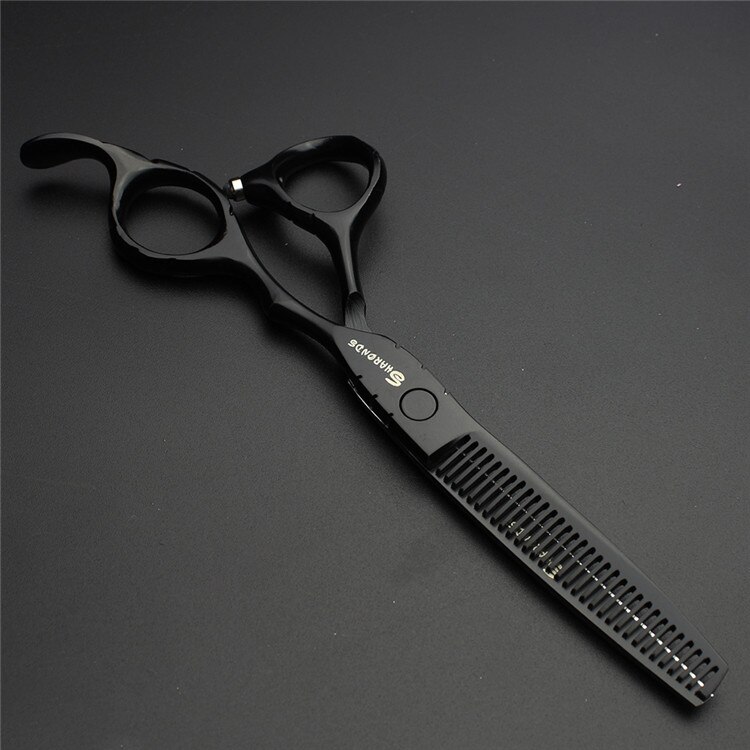 sharonds 440c stainless steel scissors 6 inch for hairdressing scissors for beauty salon haircuts scissors set: 6 Thinning scissors