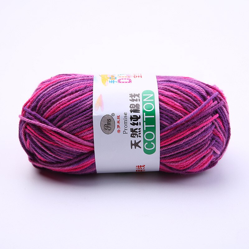 50g coton épais fil à tricoter laine au Crochet épais fil de fil épais pour bébé doux tricoté à la main couverture pull 120m: 03