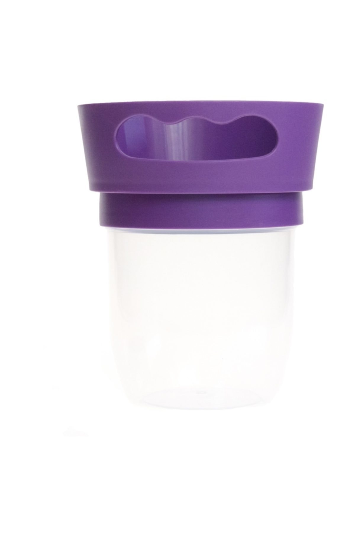 MamaCup AntiSpill Snack Box / Cup for Baby Purple Color Grandado