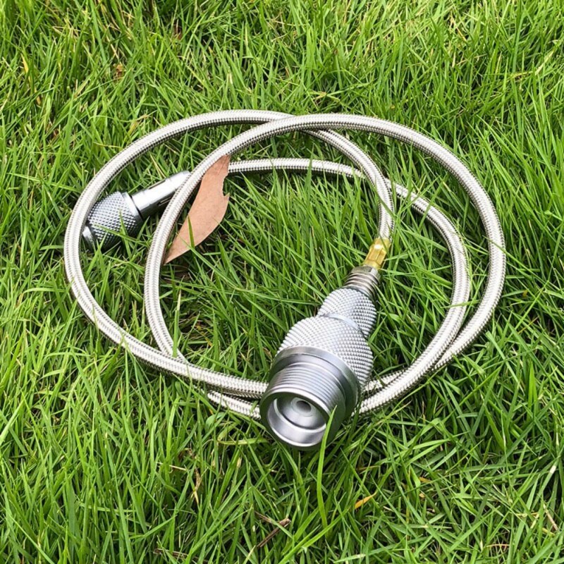 Outdoor Camping Gas Converter Lindal Bus naar Groen Propaan Tank of MAPP Gas Adapter Camping Kachel LPG Braze