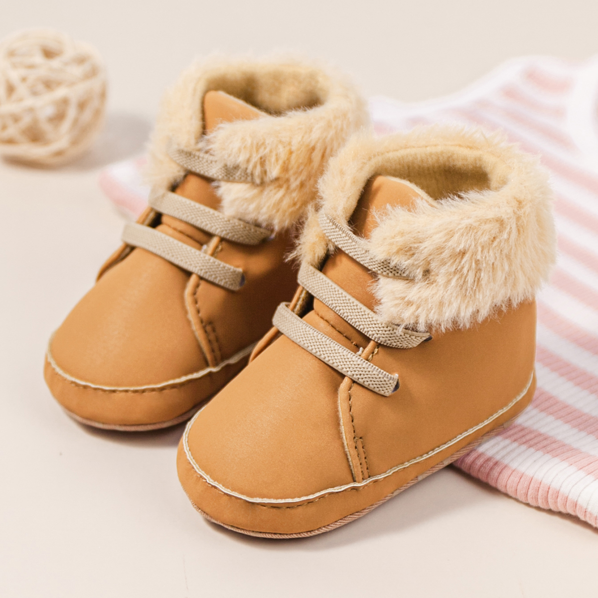 Winter Neue Baby Booties Junge Mädchen Stiefel Warme Baumwolle Weiche-Sohle Nicht-Unterhose Kleinkind Erste Wanderer Kleinkind krippe Schuhe