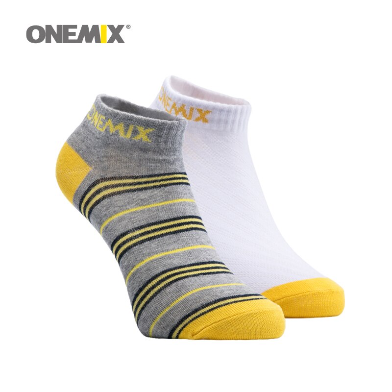 ONEMIX Men Week Sports Socks Pure Cotton Barefoot Socks 7 Pairs / Lot 7 Days For Running Walking Jogging Ship On Random Color