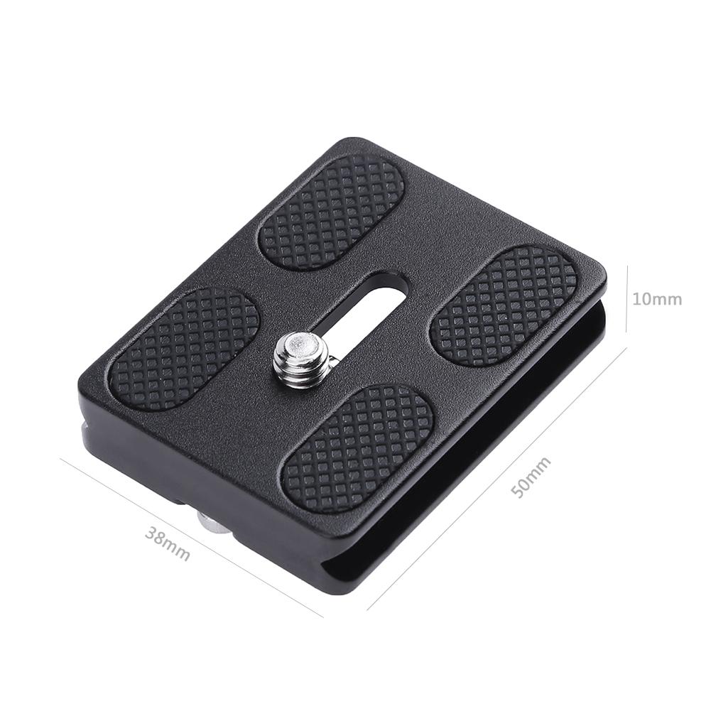 Metal Alloy Tripod Monopods PU40 Quick Release Plate J1 N1 Tripod Ball Head Arca Swiss w/1/4 inch Camera Accessory