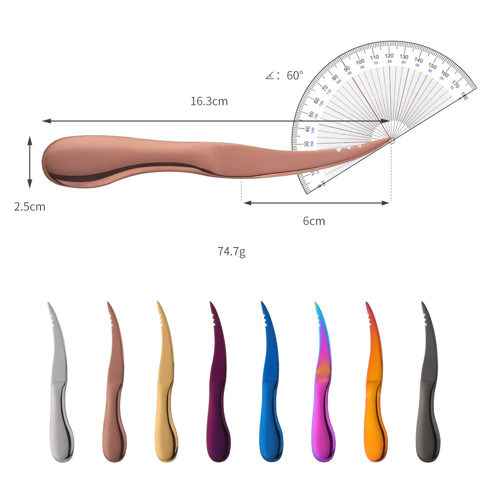 2Pcs Stainless Steel Shrimp Knife Shrimp Shell Remover Peel Fish Intestines Cutting Knife Open Shrimp Practical Seafood Tool