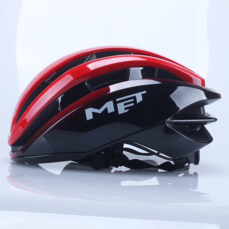 Cykelhjälm för landsvägscykling, sport, ultralätt, aerodynamisk, säker keps, kapacitans, cykling, bergscykel, män, kvinnor, mountainbike, cykelhjälm: M / Svart