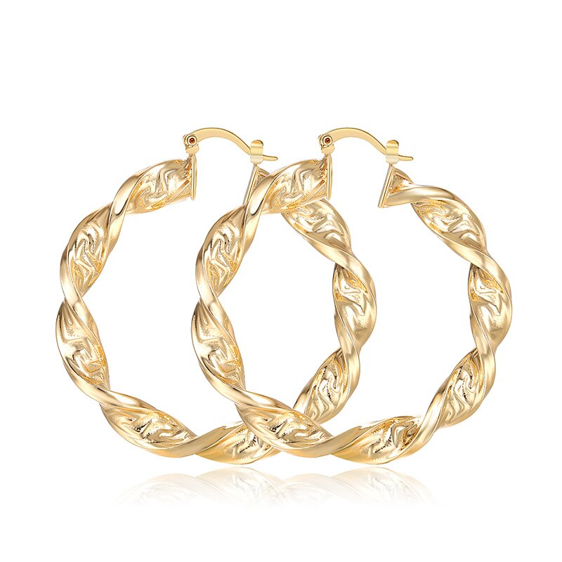 Luxe Trendy Hoop Oorbellen Voor Vrouwen Oorbellen Voor Gouden Ring Oorbellen Vrouwelijke Style Sieraden Bruiloft Accessoires