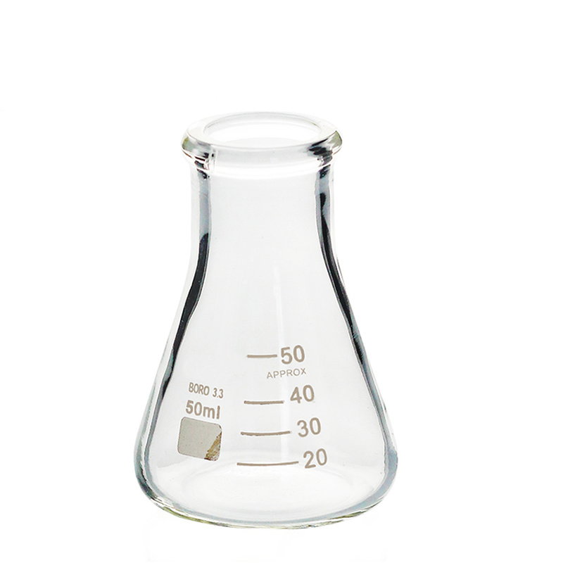 2 Stks/partij Laboratorium Grote Erlenmeyer Glas Erlenmeyer 50Ml-1000Ml Glas Conische Beker