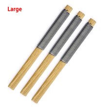 Coarse Teeth Metal Rasp File Softwood Steel Wooden Handle Woodworking 3 Pcs