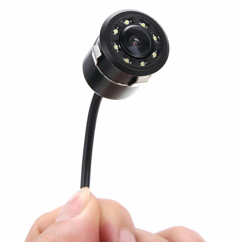 8 led nachtzicht waterdichte achteruitrijcamera brede graden auto achteruitrijcamera universele achteruitrijcamera