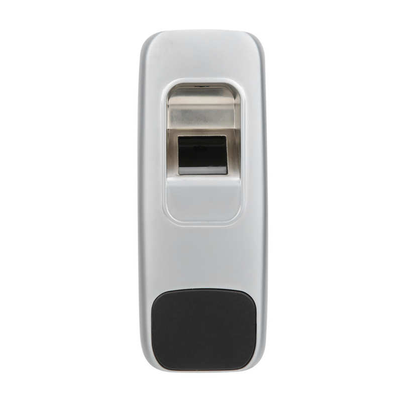 Fingeraftryk dørlås metal dør adgangskontrolsystem kort / fingeraftryk adgangskontrol lås wiegand 26 adgangskontrolsystem kit