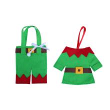 Leuke Non-woven Kerst Mes Vork Opbergtas Houder Tafel Decoratie Decor