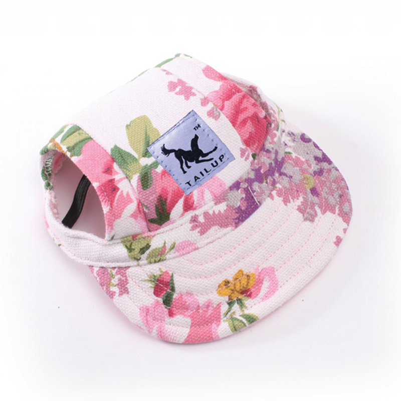 [TAILUP]Dog Hat With Ear Hole Summer Baseball Cap for Small pet dogs product Oxford Cloth breathable handsome Cool Doggie py0017