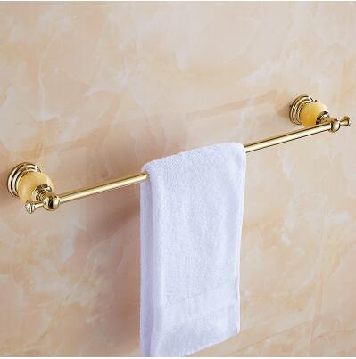 brass and Jade Gold Bathroom Accessories Set,Paper Holder,Towel Bar,Soap basket,towel rack,towel ring, bathroom Hardware set: Orange