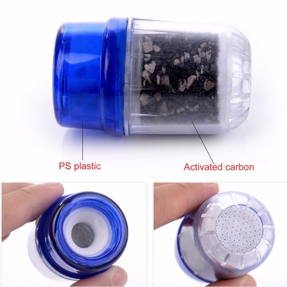 Purificador de agua para grifo de carbón activado Universal, filtro de agua para cocina, filtro de agua para la salud del Hotel en casa, filtros de agua para el hogar