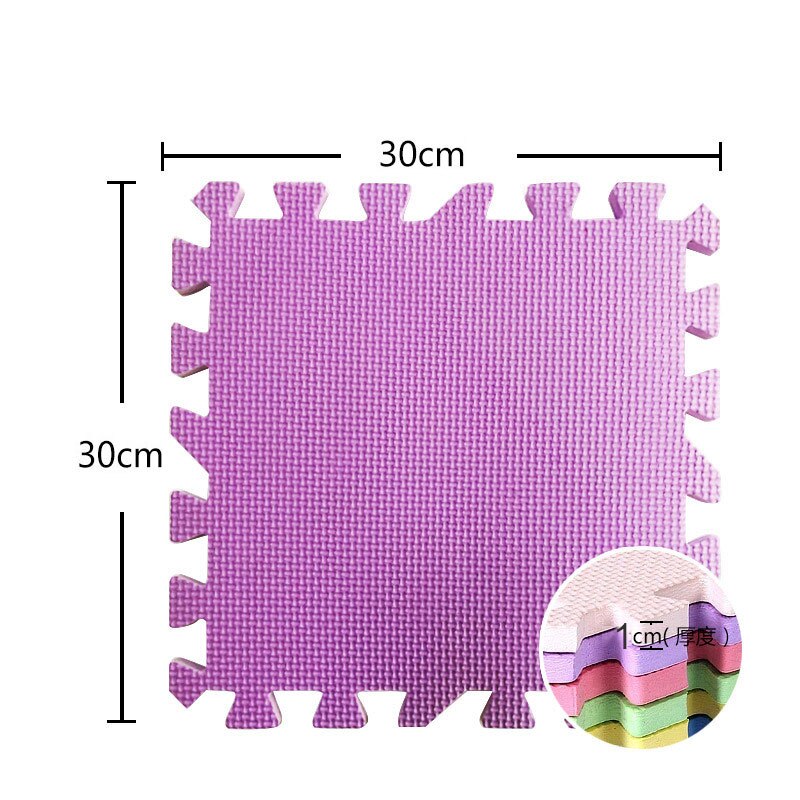 16 Pcs 30*30 Cm Baby Eva Foam Puzzel Speelkleed/Kids Tapijten Speelgoed Tapijt Voor Kinderen Baby oefening Vloertegels