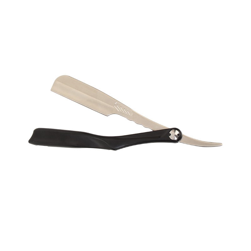 Zink-legierung Rasierer Halter ABS Griff Manuelle Klapp Rasierer Japanische Feder Klinge Bart Trimmer Barber Shop Bart Trimmen Werkzeuge: Gold