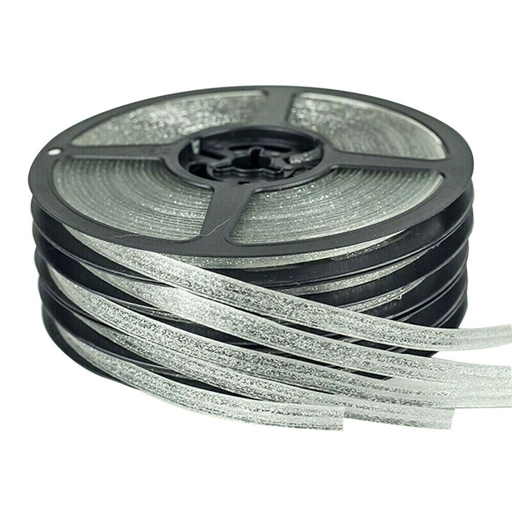 6M Self-Adhesive Ceramic Tile Gap Tape Ceramic Tile Mildewproof Crack Edges Tape Kitchen Corner Side Edges Strip Stickers: Silver