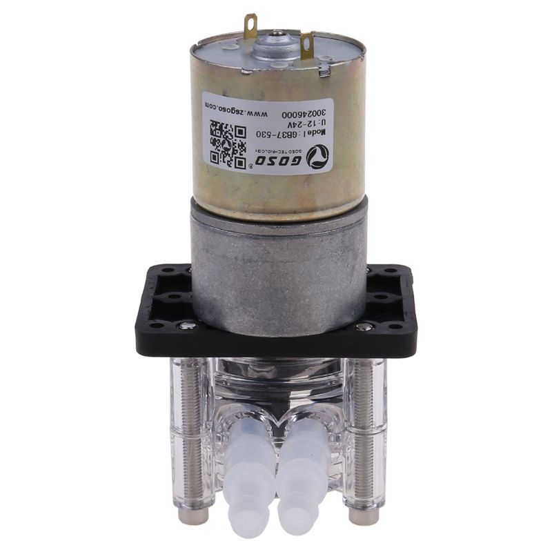Dc 12/24v peristaltiske pumper stor flow doseringspumpe vakuum akvarium lab analytisk