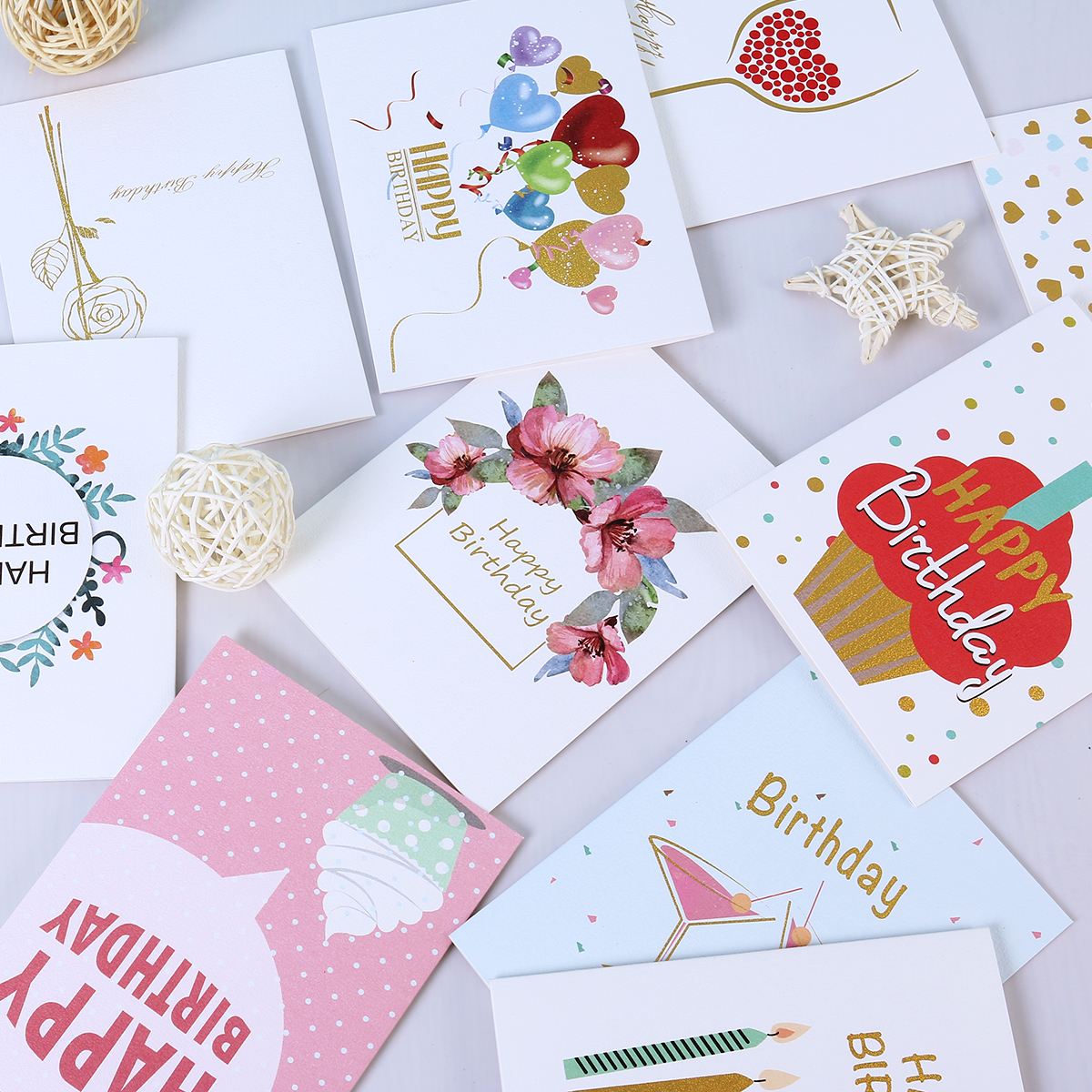 24 Birthday Card Kids Adults Birthday Cards With Envelope Kits Invitation Card Kids Party With 26 Envelopes Party Favors Cards