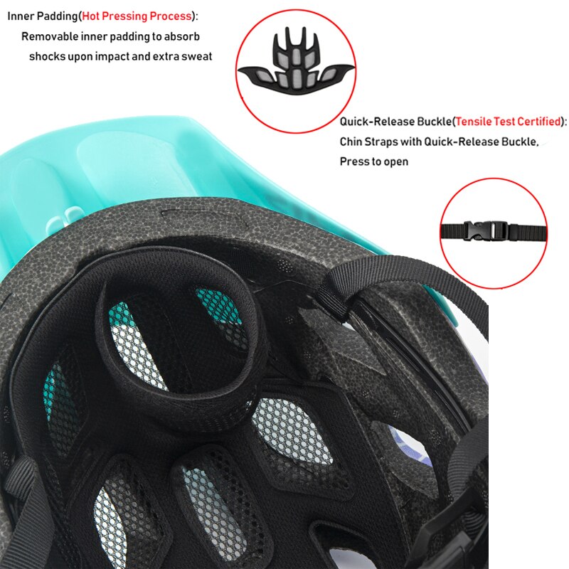 Exclusky-cascos de bicicleta de montaña para niños y jóvenes, para patinaje, Scooter, tamaño 54-57CM, 5-14 años