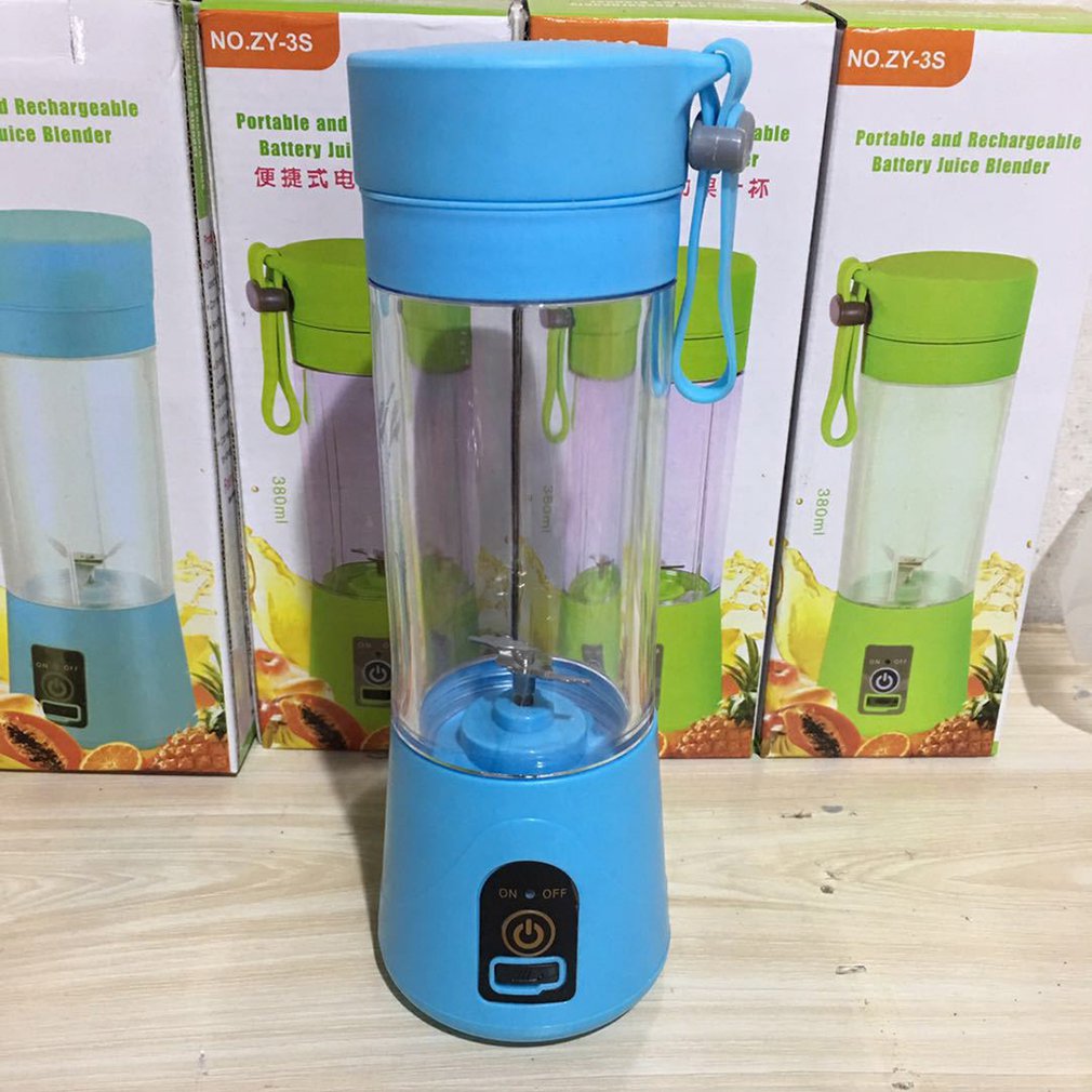 USB Rechargeable Personal Blender Electric Mini Blender Fruit Smoothie Baby Food Juicer Cup with Updated 6 Blades