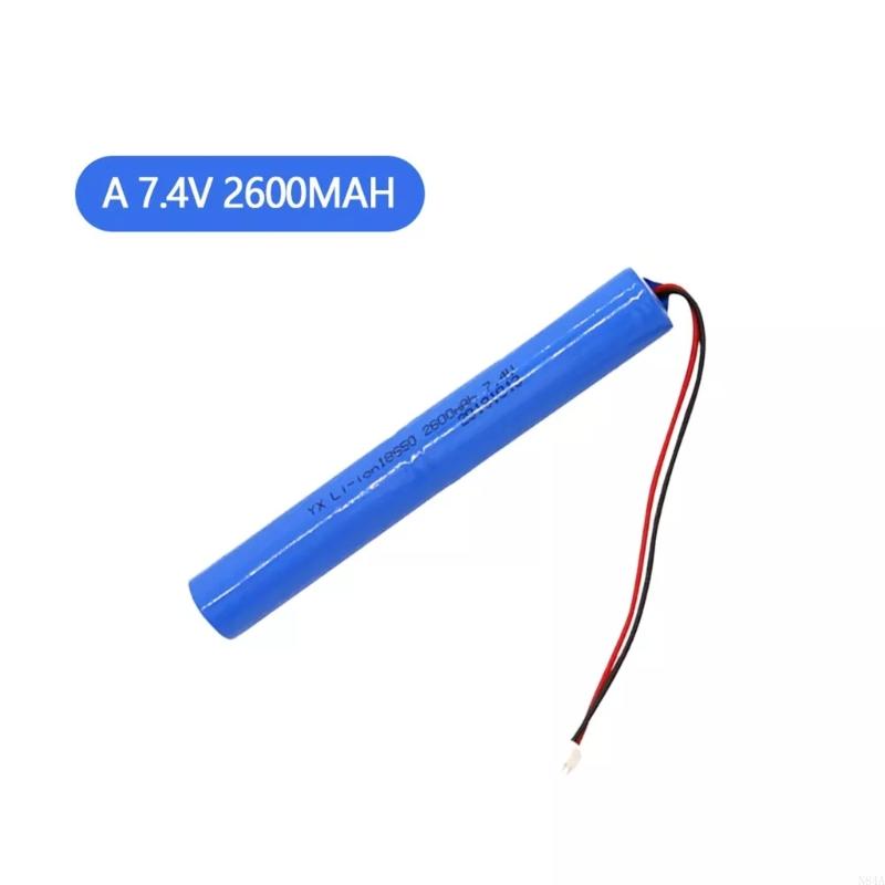 N84A 7,4 V 18650 Akku 3200mAh/2600mAh/2000mah wiederaufladbare Batterien: orange
