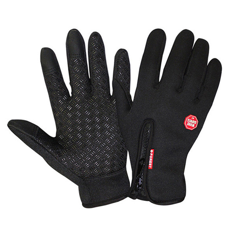 Warm Horse Riding Gloves Windproof Luva Ciclismo Touch Screen Equestrian Gloves For Women Men Child