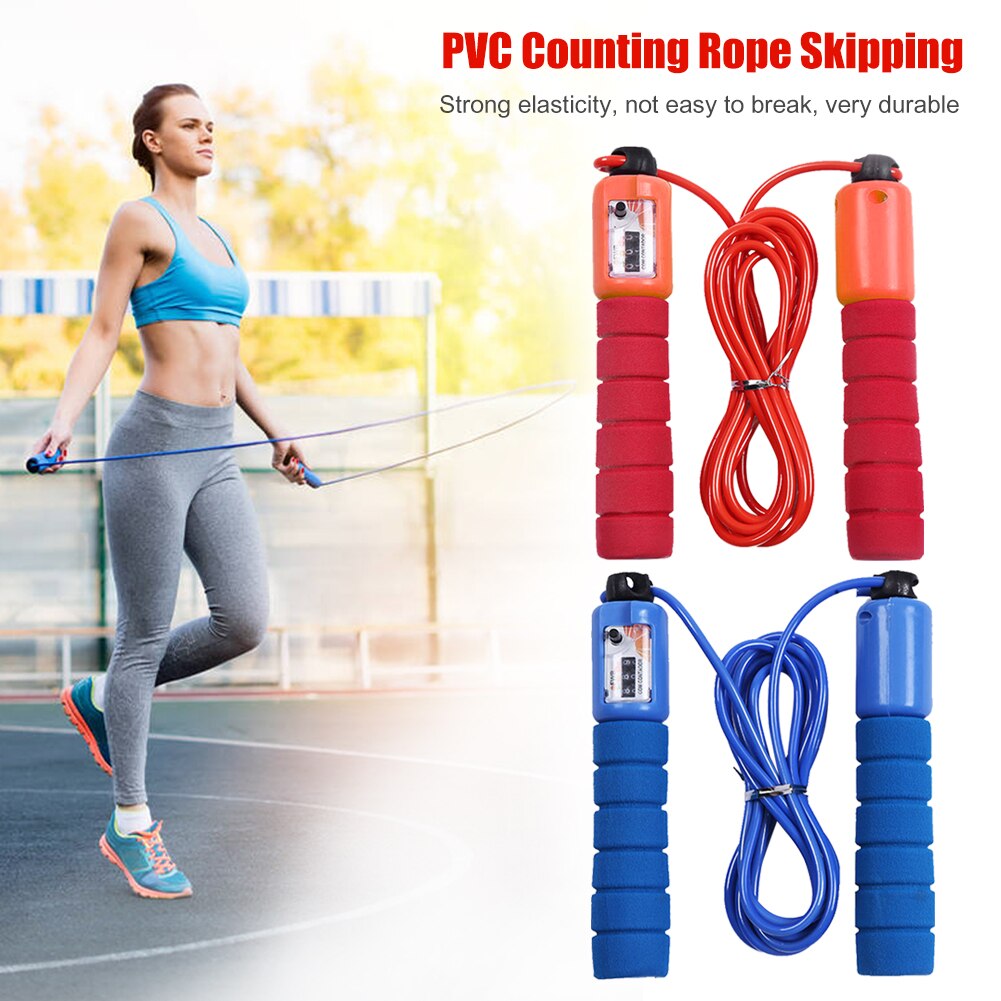 2.5m Sports Exercise Adjustable Jump Rope with Cou... – Vicedeal