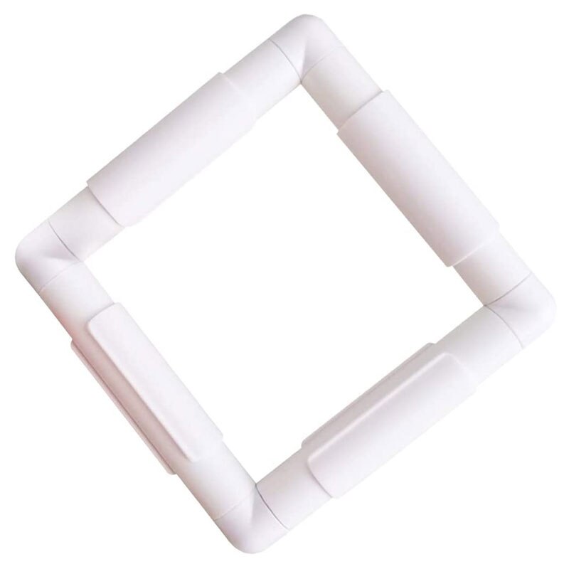 Plastic Embroidery Frame Quilting Frame Sewing Tools Handhold Square Rectangle Shape Hoop DIY Cross Stitch Craft Tool