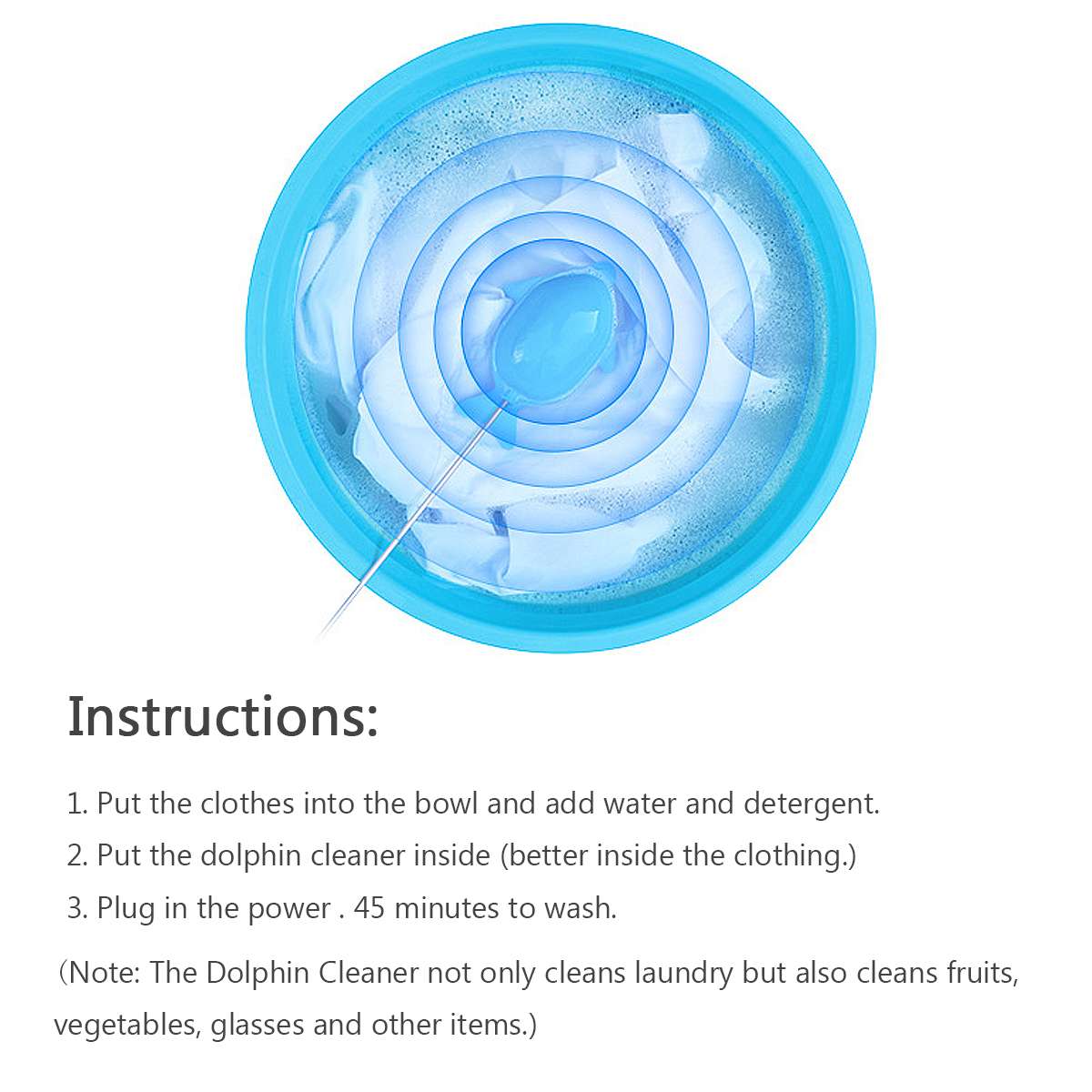 Ultrasonic Mini Portable Laundry Washing Machine Washer Cleaner Multi-functional Cleanser for Clothes,for jewel