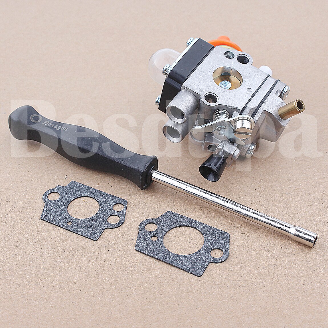 Carburateur pakking afstelgereedschapsset voor stihl  fs87 fs90 fs100 fs130 km130 ht130 trimmer 41801200613, 41801200611, 41801200610