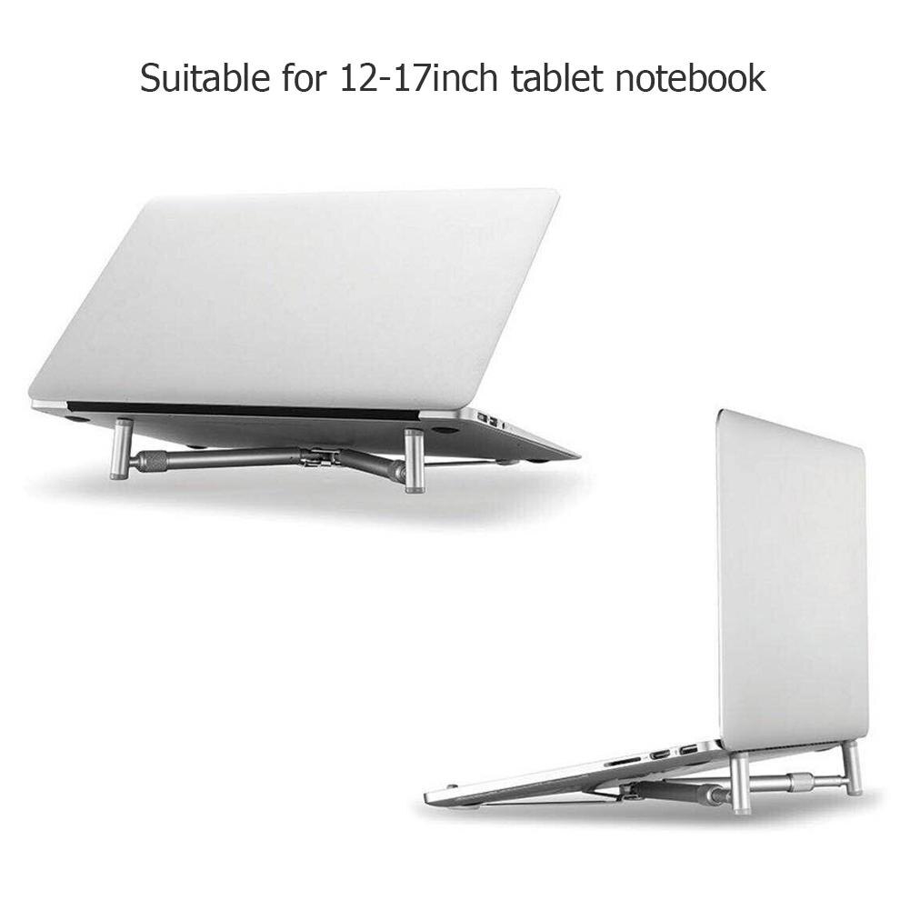 Universele Opvouwbare Draagbare Laptop Stand Beugel Notebook Cooling Pads Houder Voor Macbook Pro Air Laptop Cooler Stand