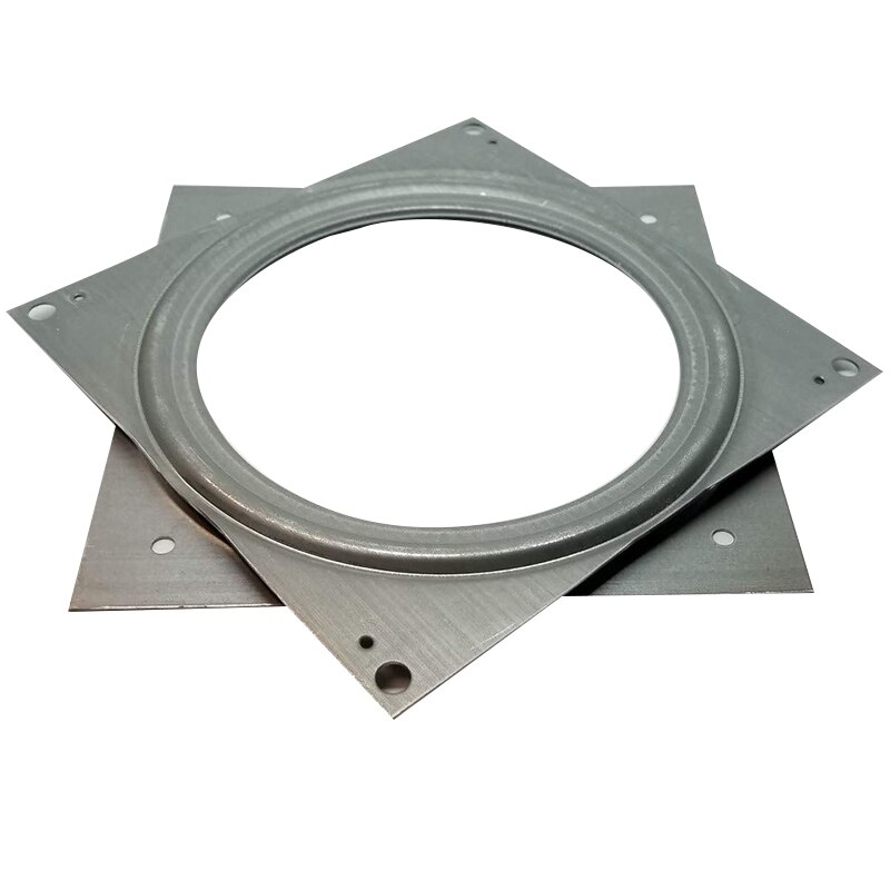 3Pcs Steel Ball Bearing Rotating Tray, Metal Turntable Round Turntable, Ball Turntable 6 Inch Square Hollow Turntable: Default Title