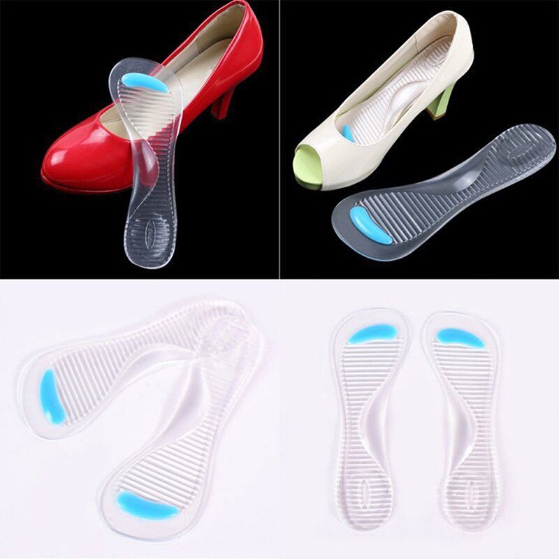 1 coppia Antiscivolo Va in Onda gel pad Morbida E Confortevole Scarpe Sottopiede Sandali Tacco contralto Arco Cuscino di Supporto Donna Solette pad Cuscino