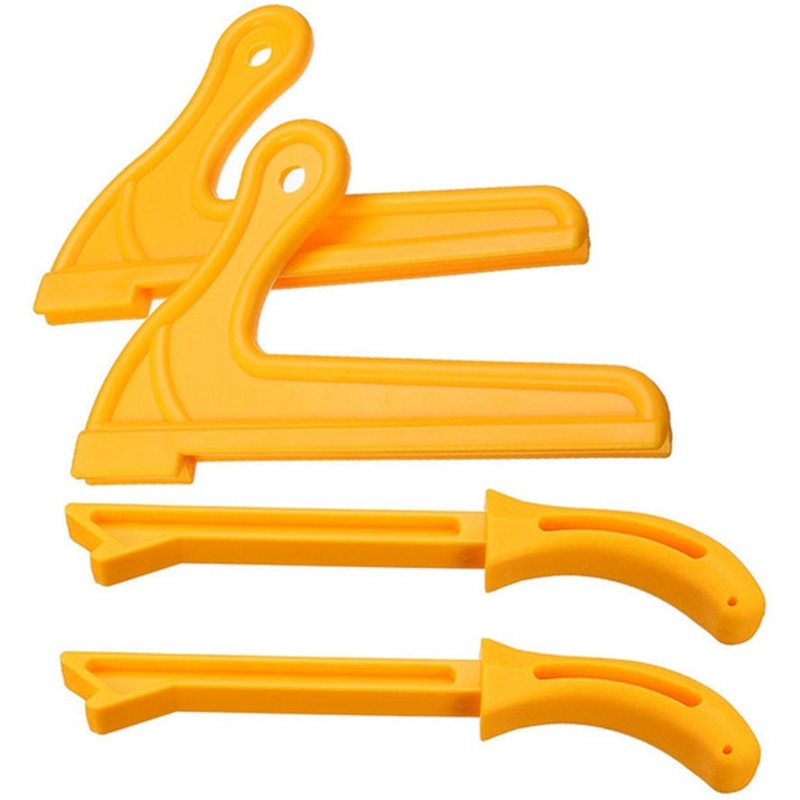 XD-4pcs chaude T1 T2 Protection des mains sciure de bois scie à bois poussoir ensemble pour menuiserie Table travail du bois HT2381: Default Title