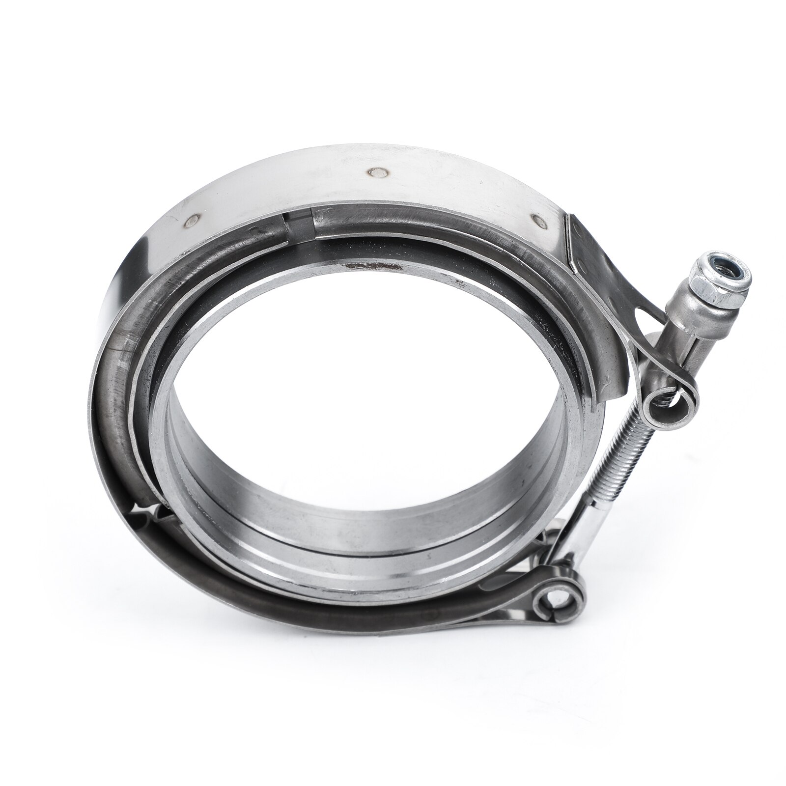 2.5-4 "inoxidável V-BAND parafuso braçadeira + flange turbo down-tubo de escape wastegate
