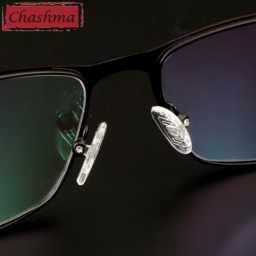 Chashma Brand Large Frame Alloy Eyeglasses Diopter Glasses Frames Men Big Mens Glasses Optical for Wide Face Frame Width 142 mm