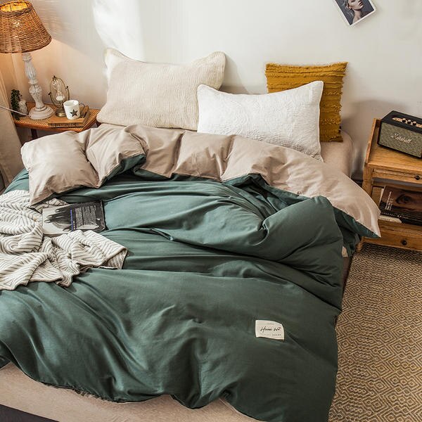 1 Stuks 100% Katoen Bed Set Dekbedovertrek/Dekbedovertrek/Trooster Cover Maat 120*200/180*220/200*230/220*240Cm