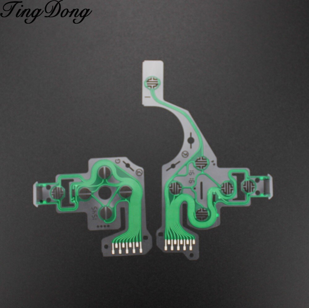 TingDong JDM-030 JDS 030 Geleidende Film voor Playstation 4 PS4 Controller Uitvoeren Keypad flex Kabel Lint Kabel
