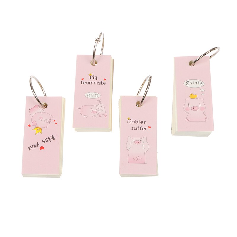 Notepad Pocket Planner Schedule Book Cute Stationery Student Loose Leaf Planners