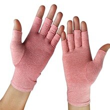 Kompression Handschuhe Halb Finger Leichte Atmungsaktive Thermische (Arthritis) Erholung Winter Handwear