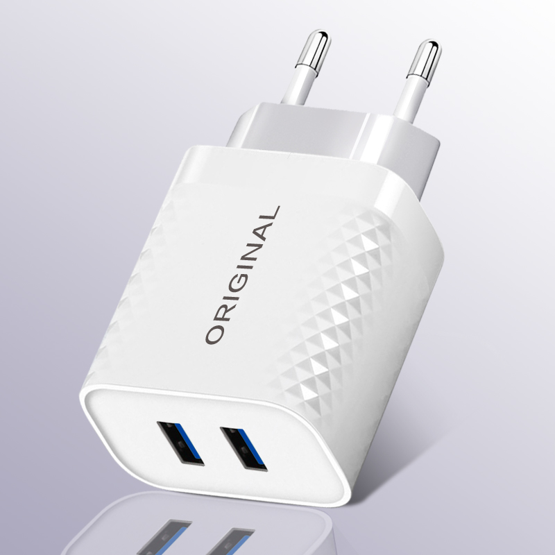 USB Charger Quick Charge Universal Phone Adapter for iPhone Xiaomi Samsung Huawei Mate 30 Tablet Wall Mobile Charge Fast Charger: EU