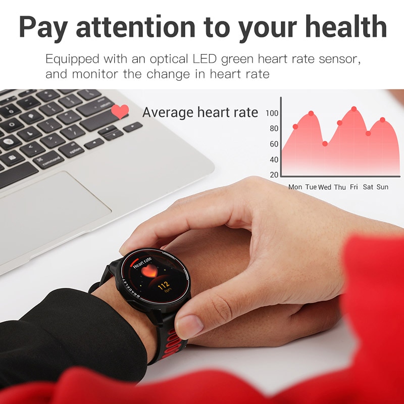 Full Touch Digitale Horloge Mannen Sport Horloges Elektronische Led Mannelijke Horloge Voor Mannen Klok Waterdicht Horloge Bluetooth Uur